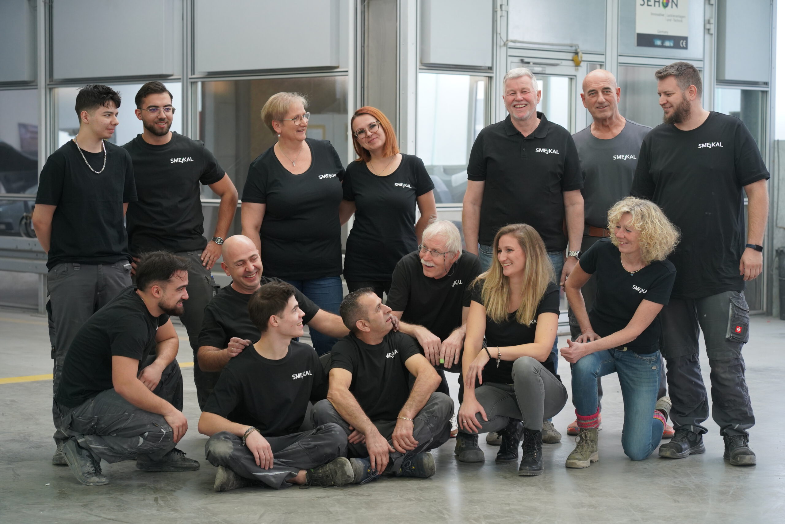 Das Team von Unfall-Experte Smejkal